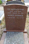 Grafsteen Meinte Plekker * 14 12 1921 + 04 09 1987 Begraafplaats Harlingen